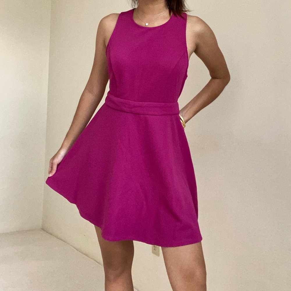 Criss Cross Open Back Dress Forever 21